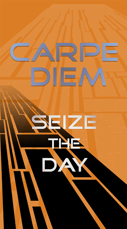ffstudio creative graphics multimedia showing carpe, diem seize the day